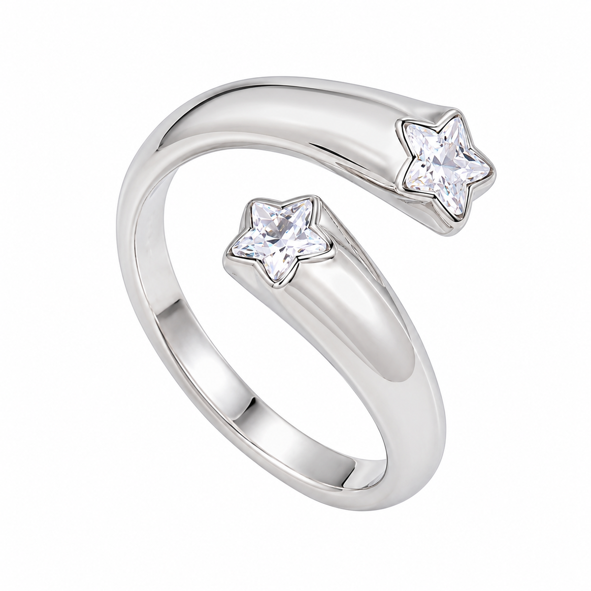 Twin Star Ring