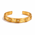 Golden Bloom Armbånd