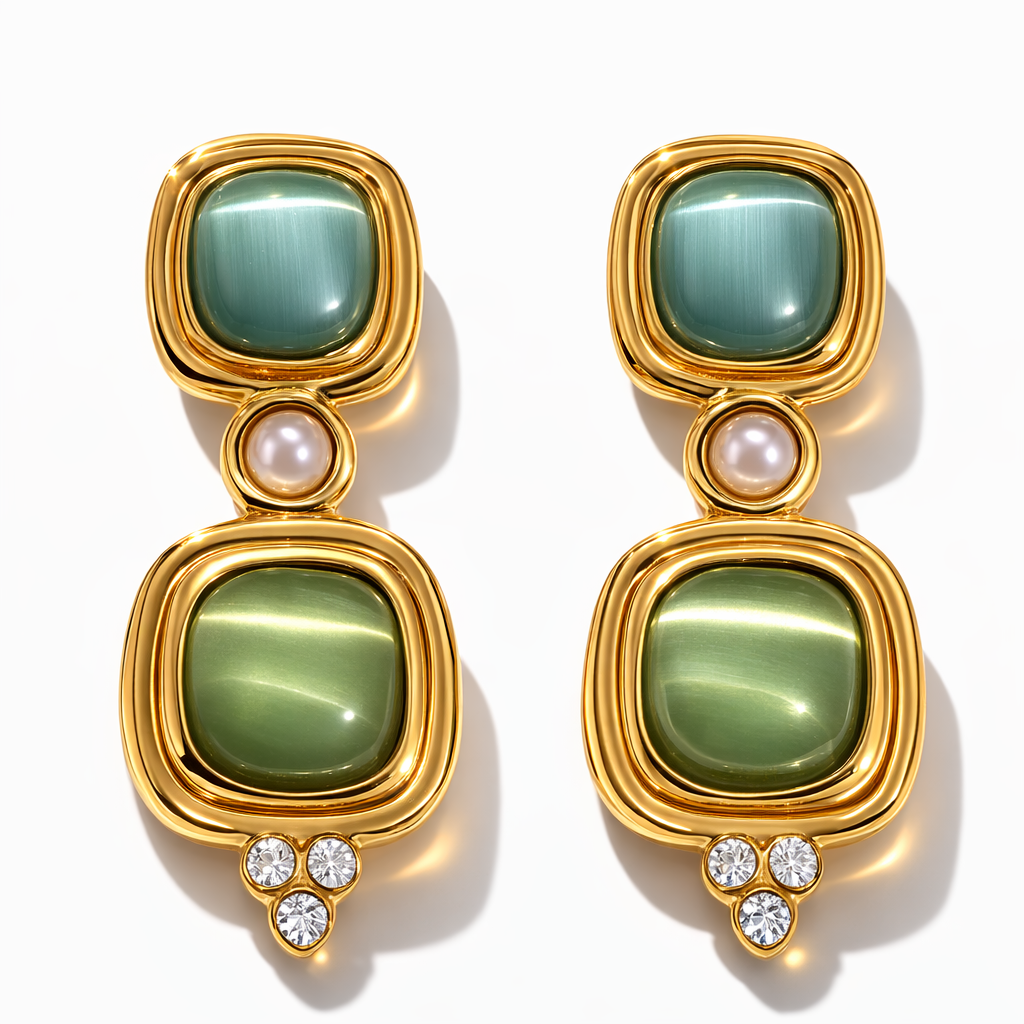 Emerald Muse Earrings