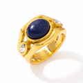 Midnight Oval Ring