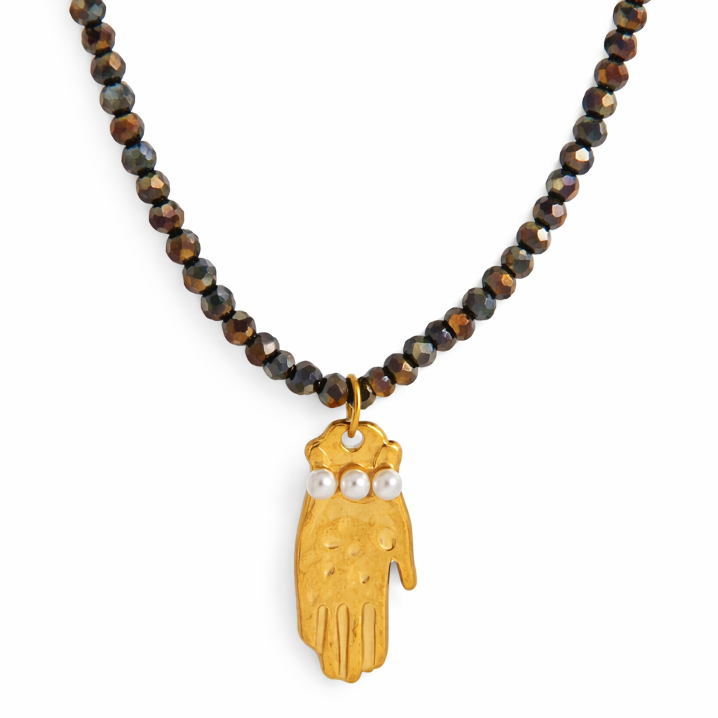 Zafrina Pearl Necklace