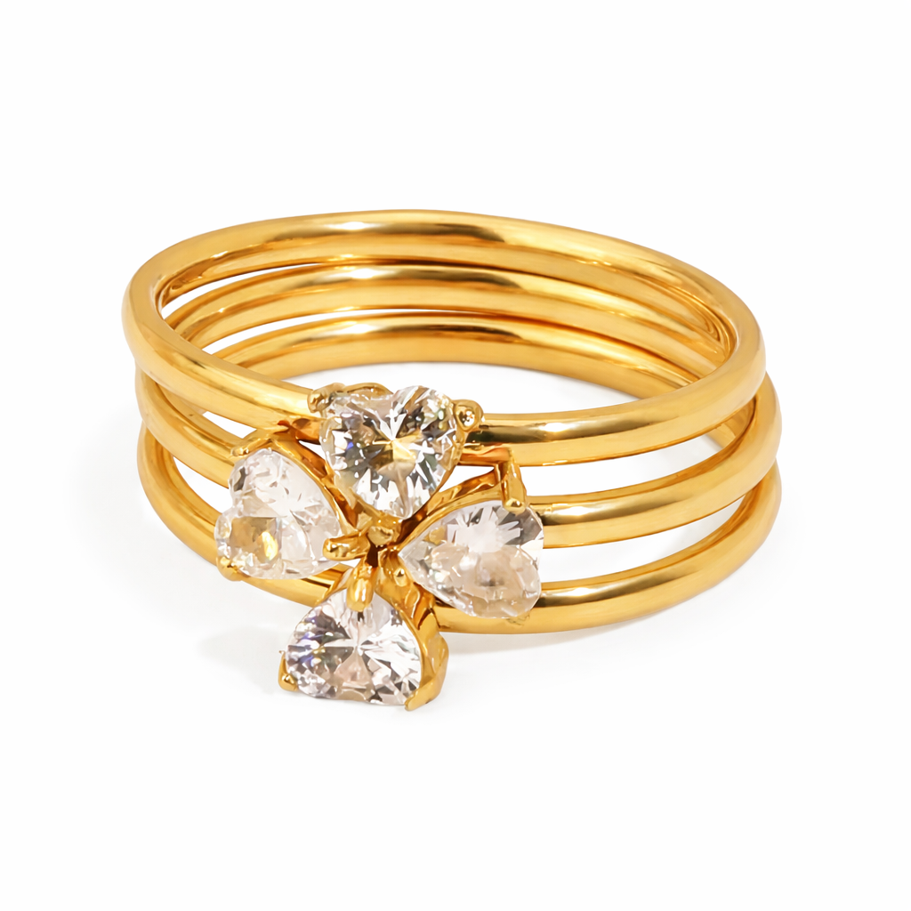 Stack My Heart Ring Set
