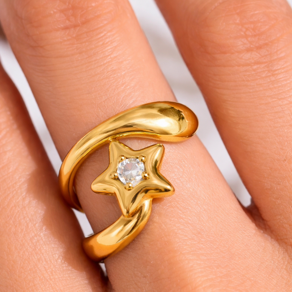 Twinkler Star Ring