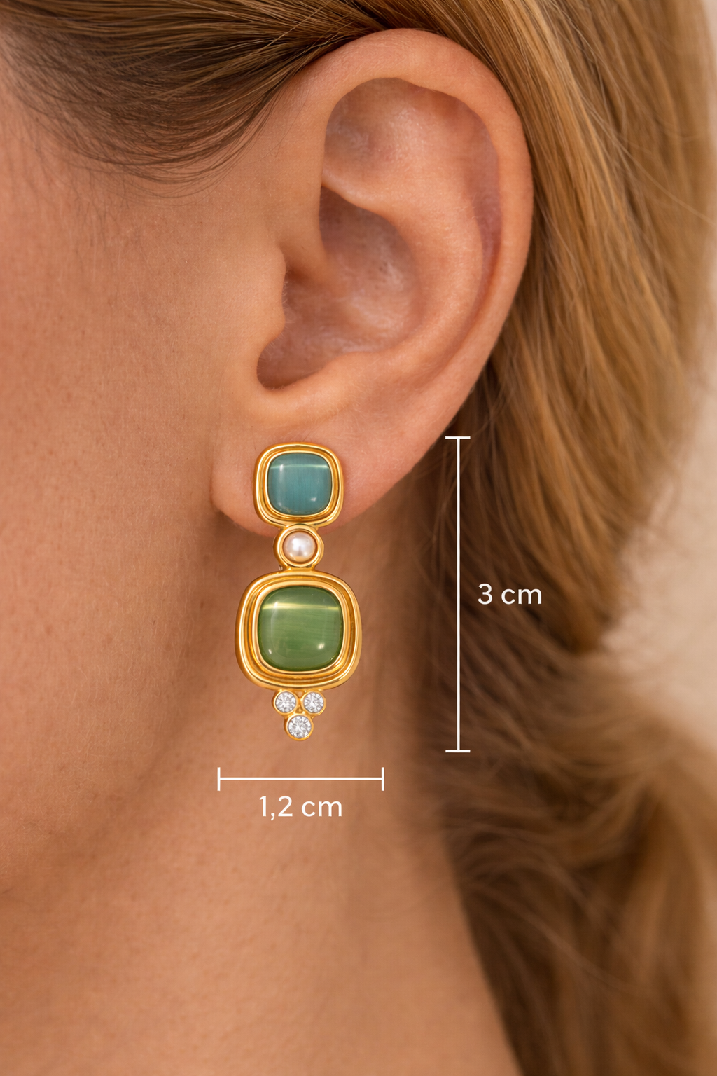 Emerald Muse Earrings