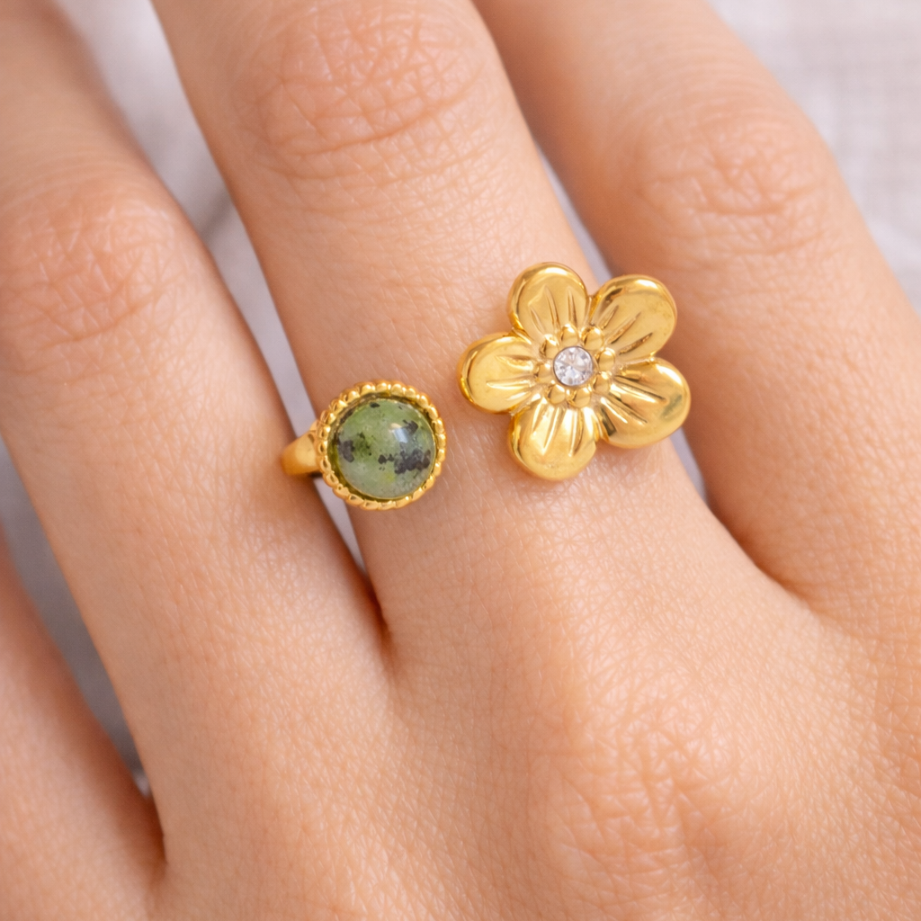 Floria Bloom Open Ring