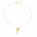 Twin Sardine Necklace