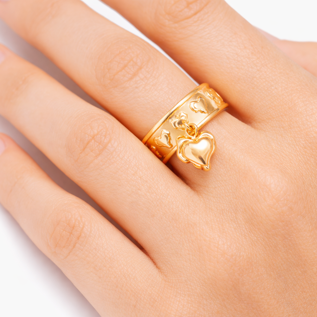 Freya Heart Ring