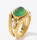 Emerald Aura Ring